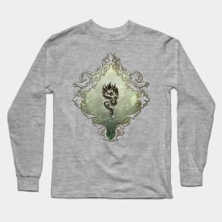 Wonderful tribal dragon Long Sleeve T-Shirt